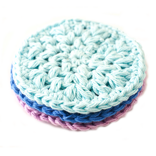 Reusable Face Scrubbies Crochet Pattern