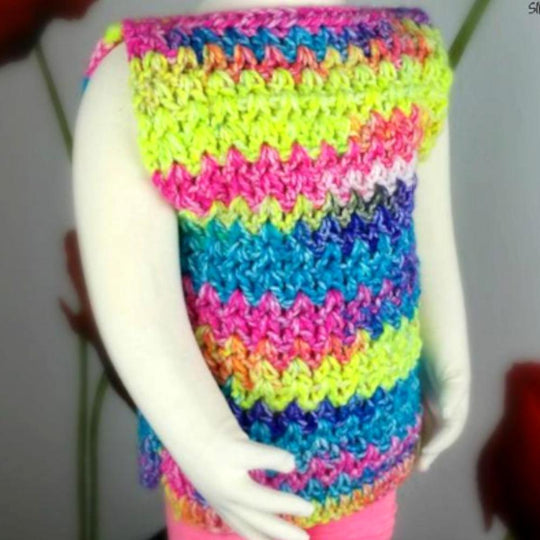 Girls Easy Peasy Top Crochet Pattern