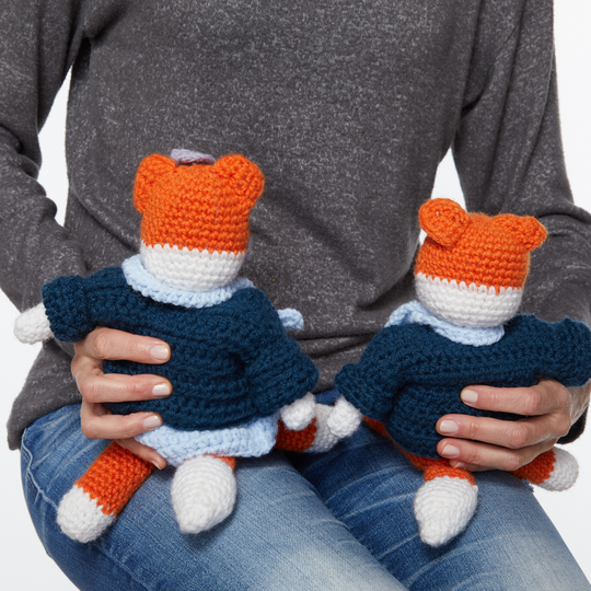Mr. Fox Toy Crochet Pattern