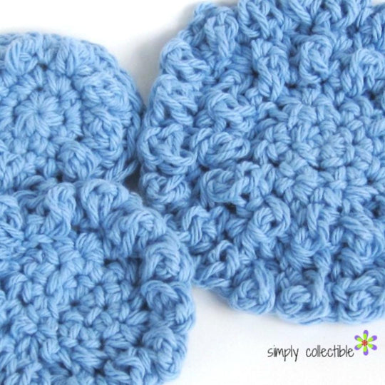 Easy Reusable Cotton Balls or Spa Scrubbie Crochet Pattern