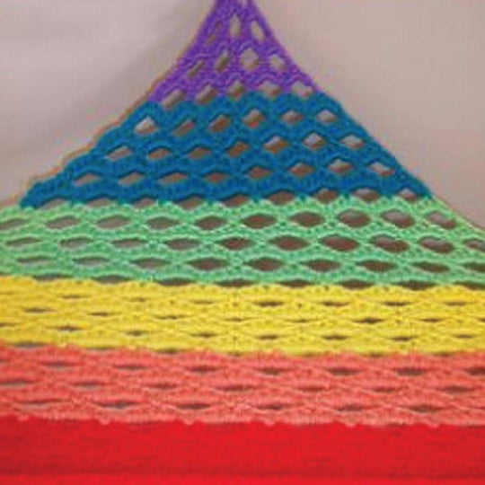 Rainbow Pet Net Hammock Crochet Pattern