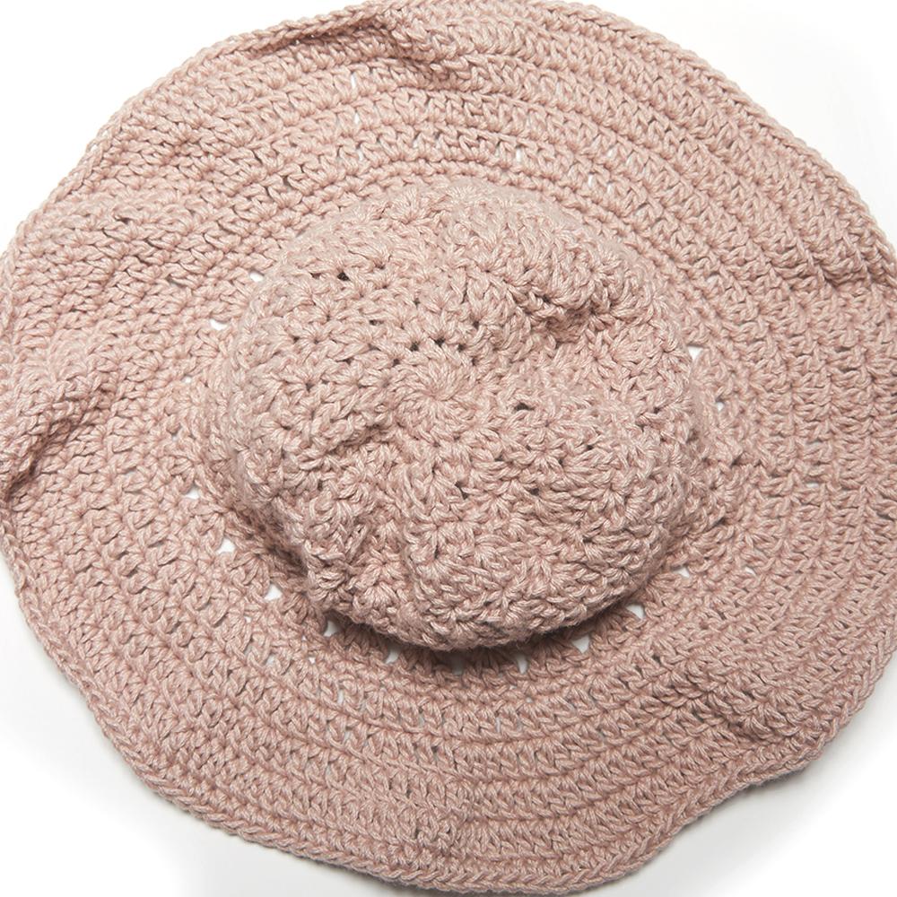 Primrose Stitch Sun Hat Crochet Pattern
