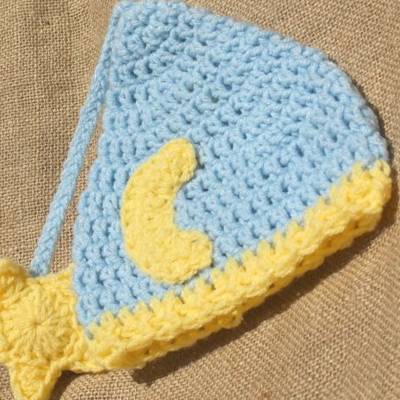 Newborn Nightcap Hat Crochet Pattern
