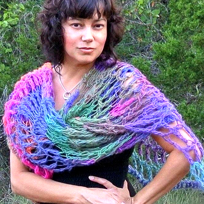 Penelope's Lacy Wrap Crochet Pattern