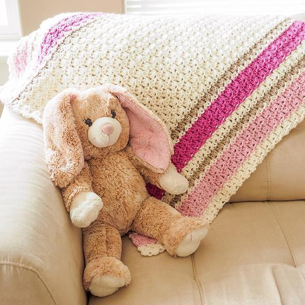 Primrose Baby Blanket Crochet Pattern