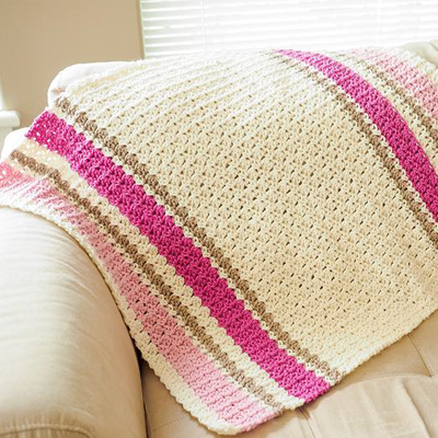 Primrose Baby Blanket Crochet Pattern