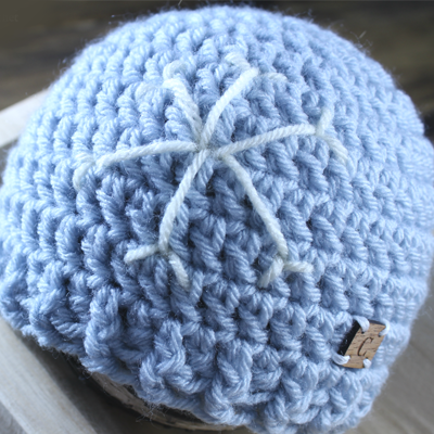 Snowflake Hat Crochet Pattern