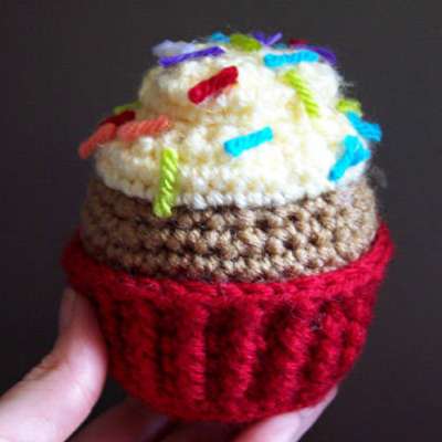 Crochet Cupcake Crochet Pattern