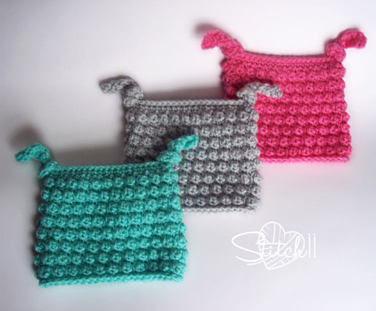 Newborn Double Knot Beanie Crochet Pattern