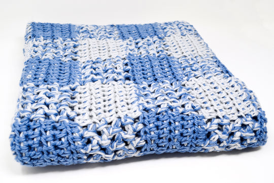 Gingham Blanket Crochet Class