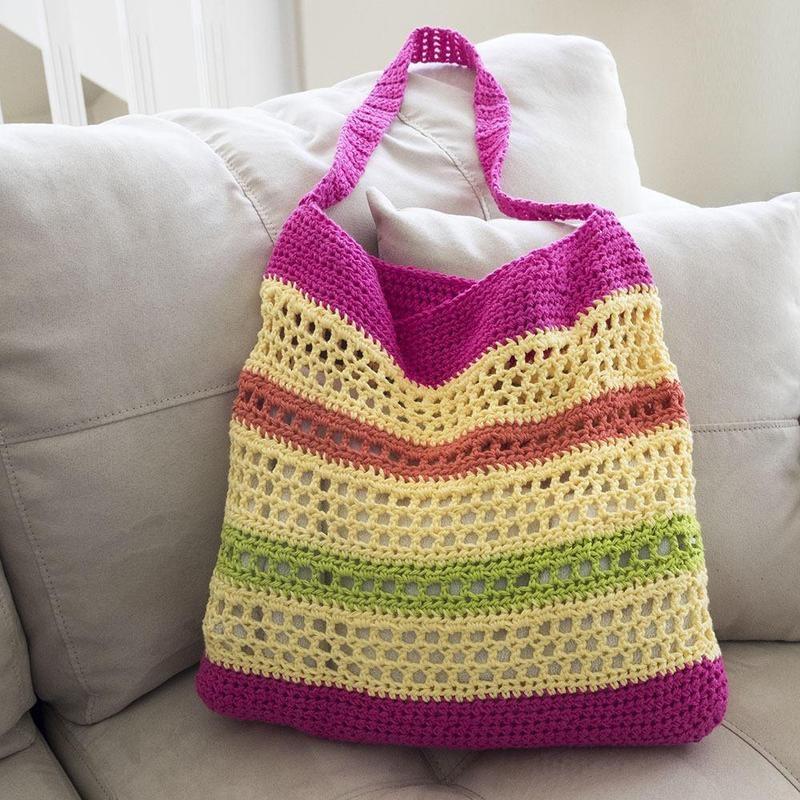 Beach Tote Bag Crochet Pattern