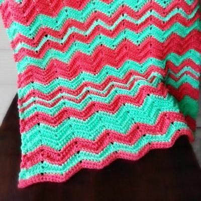 Chevron Flare Blanket Crochet Pattern