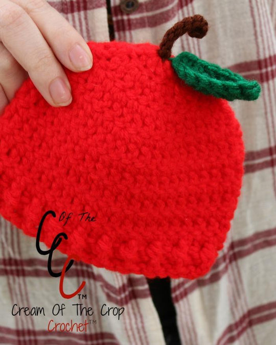 Preemie Newborn Apple Hat Crochet Pattern