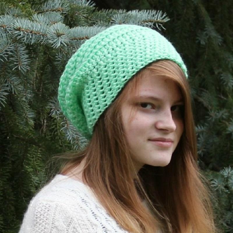 Tabitha Slouch Hat Crochet Pattern