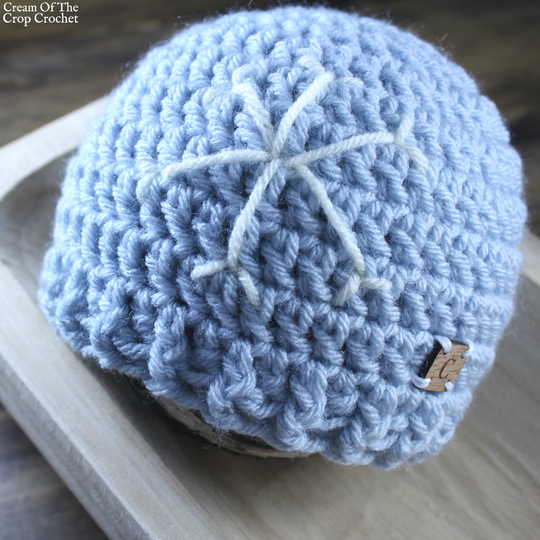 Snowflake Hat Crochet Pattern