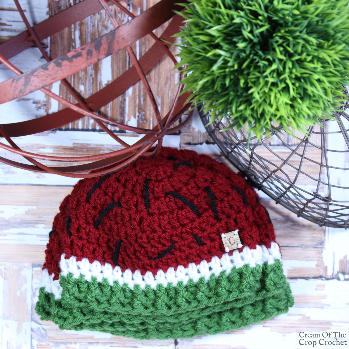 Watermelon Hat Crochet Pattern