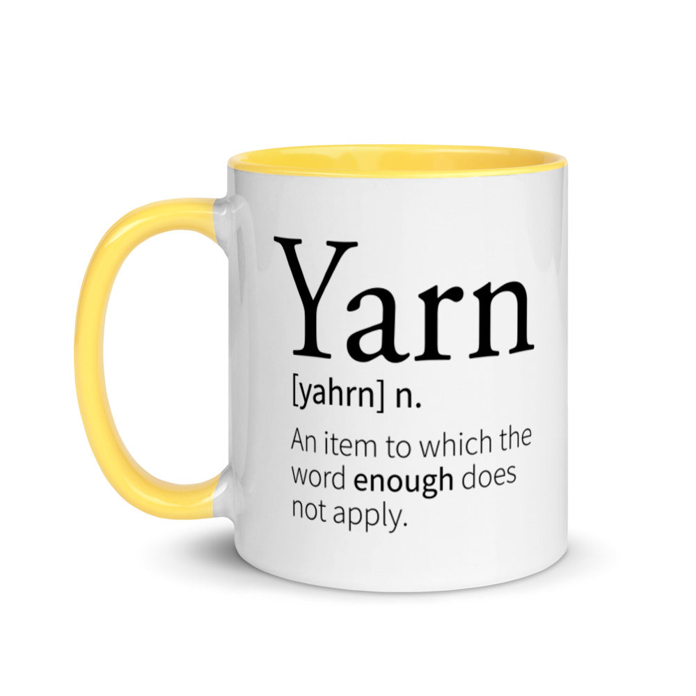 Mug with Color Inside - Yarn Definition