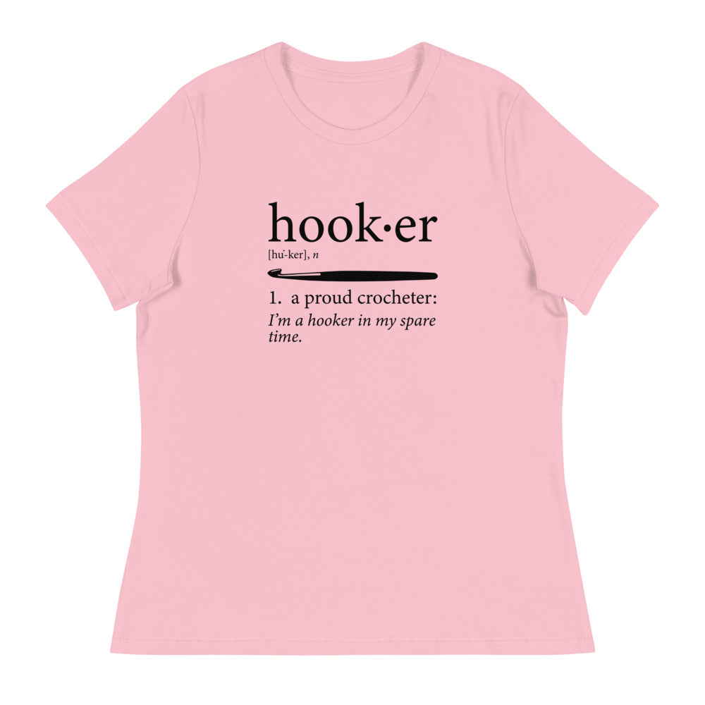 Women's Relaxed T-Shirt - Hooker - Definition